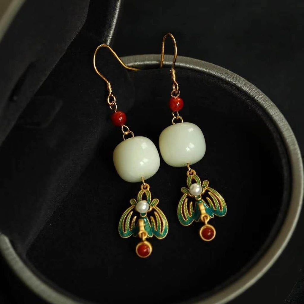 Vintage Handmade Gold Earring