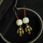 Vintage Handmade Gold Earring