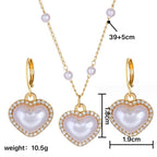 Beautiful Pearl Set with Unique Style