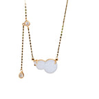 Vintage Handmade Gold Necklace