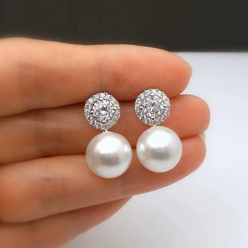 Delicate Artisan Pearl Earring