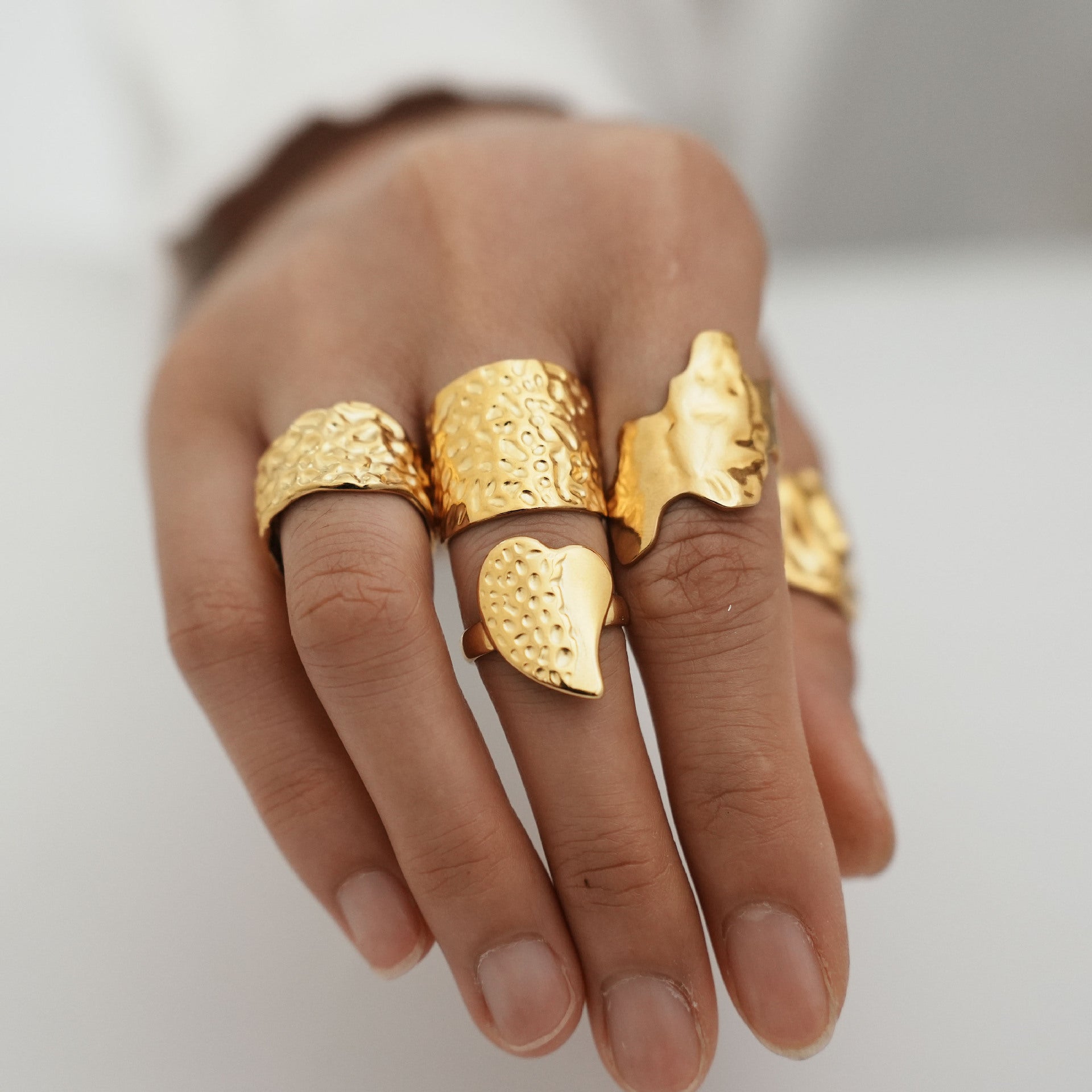 Beautiful Gold Ring with Unique Style