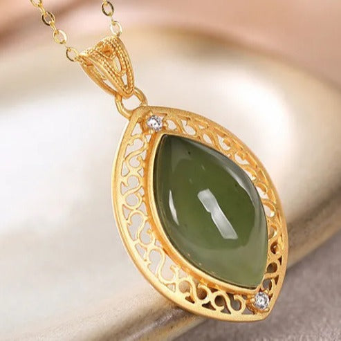 Vintage Handmade Gold Necklace