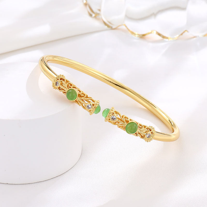 Vintage Handmade Gold Bracelet