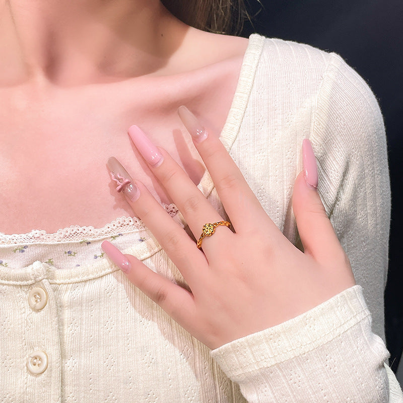 Vintage Handmade Gold Ring