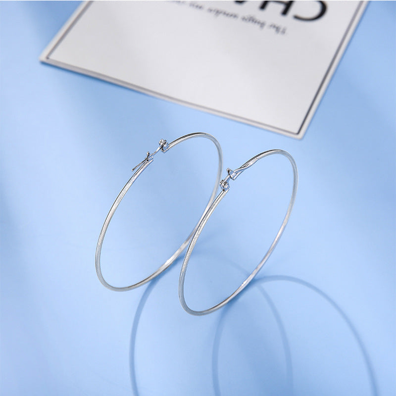 Vintage Handmade Silver Earring