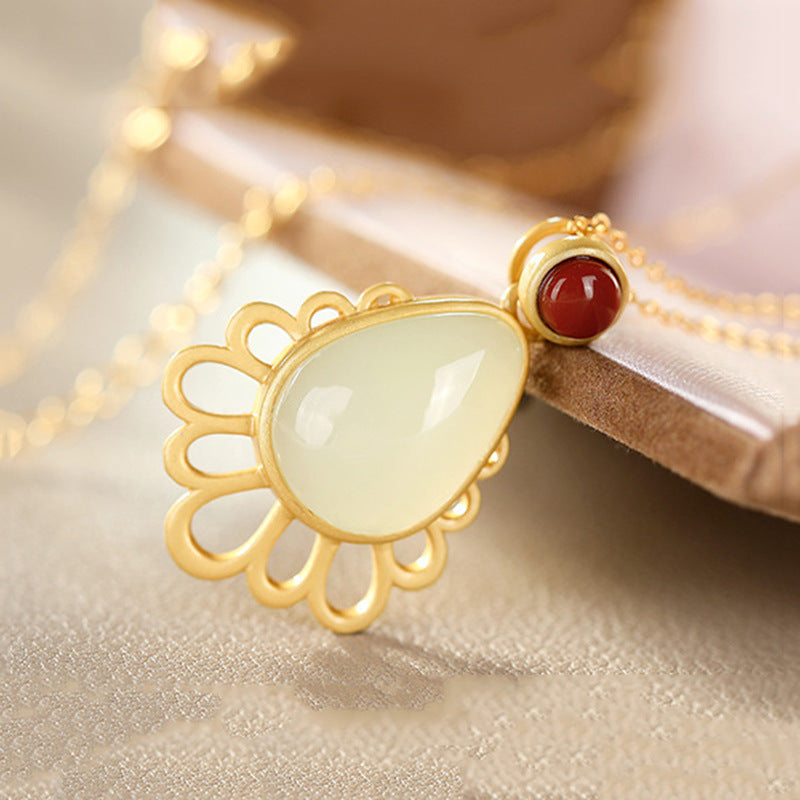 Vintage Handmade Gold Necklace