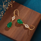 Vintage Handmade Gold Earring