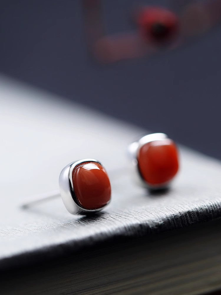 Vintage Handmade Silver Earring