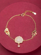 Vintage Handmade Gold Bracelet