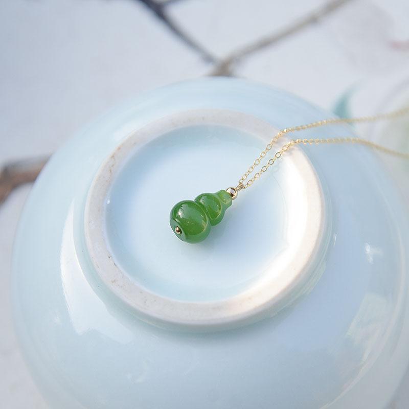 Vintage Handmade Gold Necklace