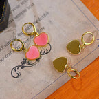 Vintage Handmade Gold Earring