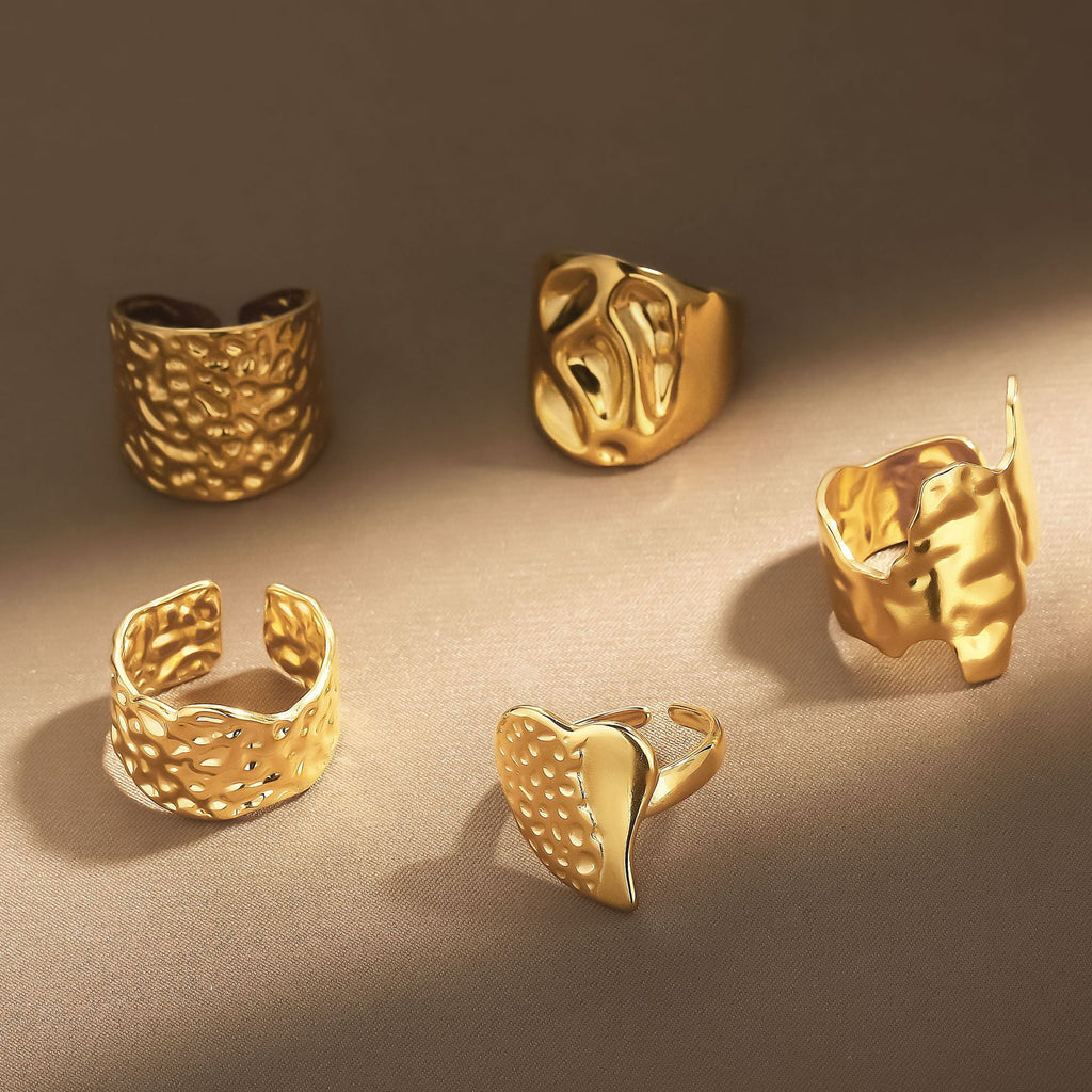 Beautiful Gold Ring with Unique Style