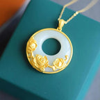 Vintage Handmade Gold Necklace