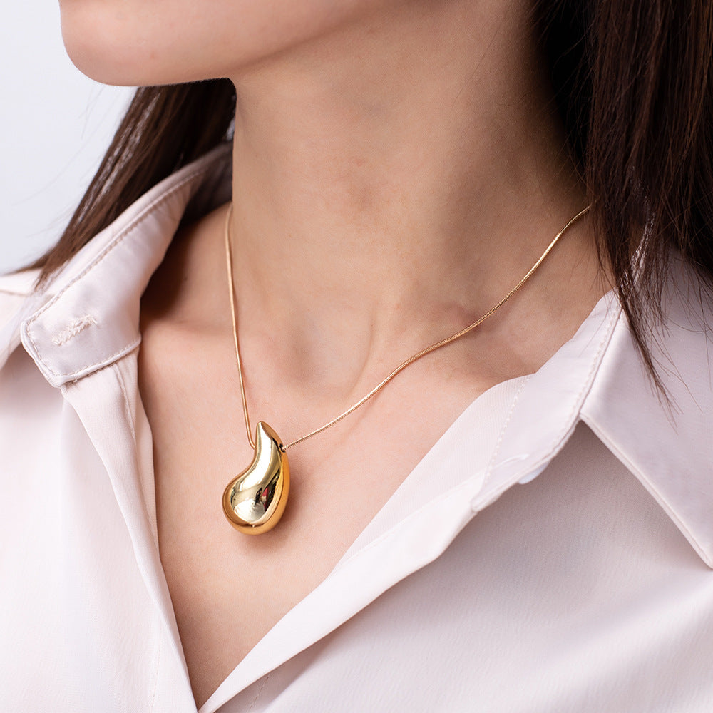 Vintage Handmade Gold Necklace