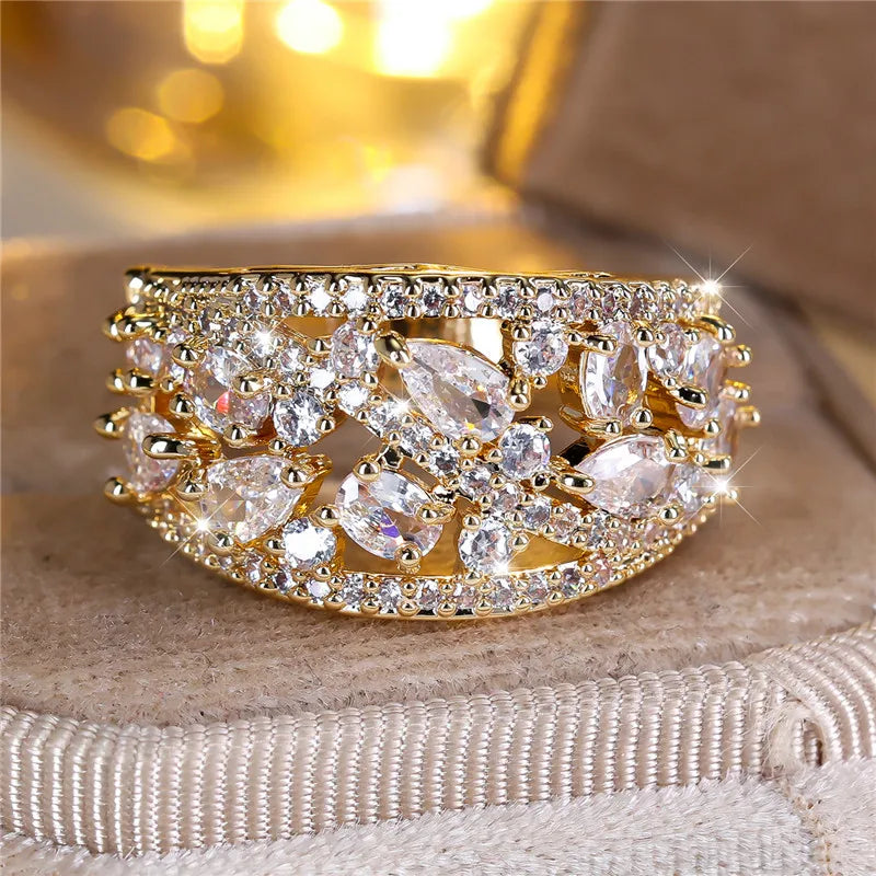 Beautiful Gold Ring with Unique Style