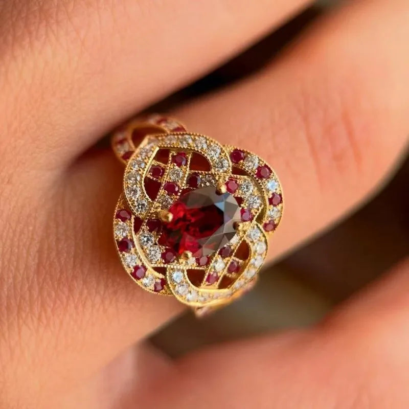 Beautiful Gold Ring with Unique Style