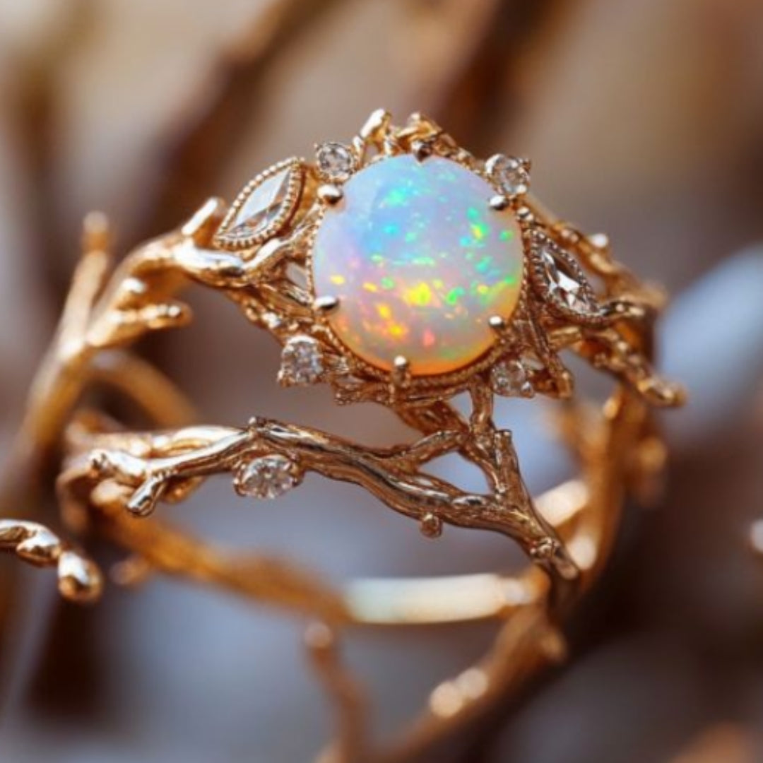 Vintage Handmade Gold Ring