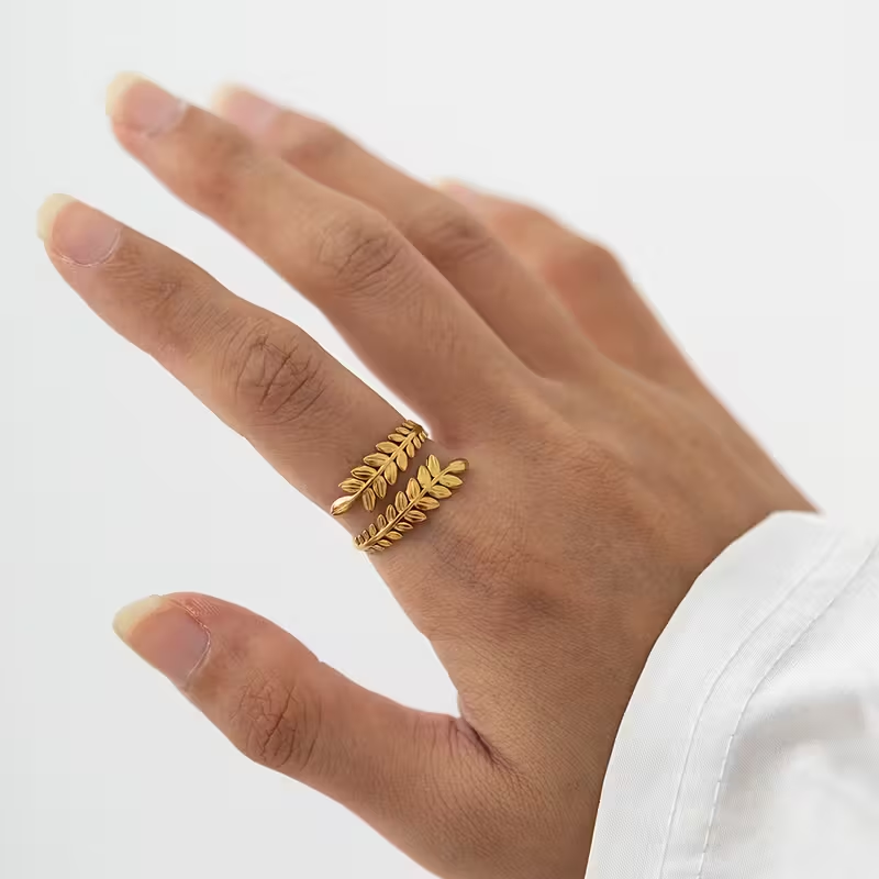 Beautiful Gold Ring with Unique Style