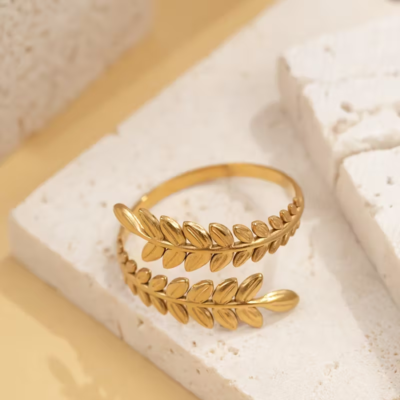 Beautiful Gold Ring with Unique Style