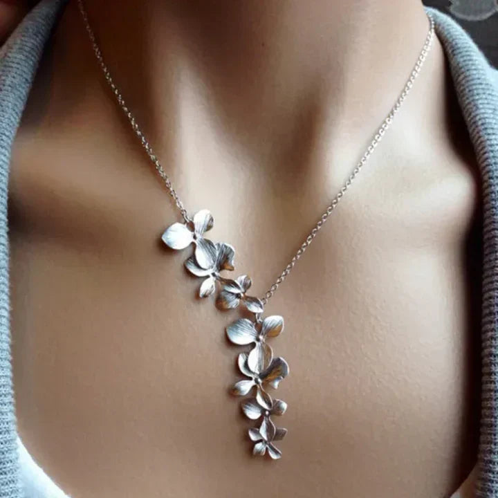Delicate Artisan Silver Necklace