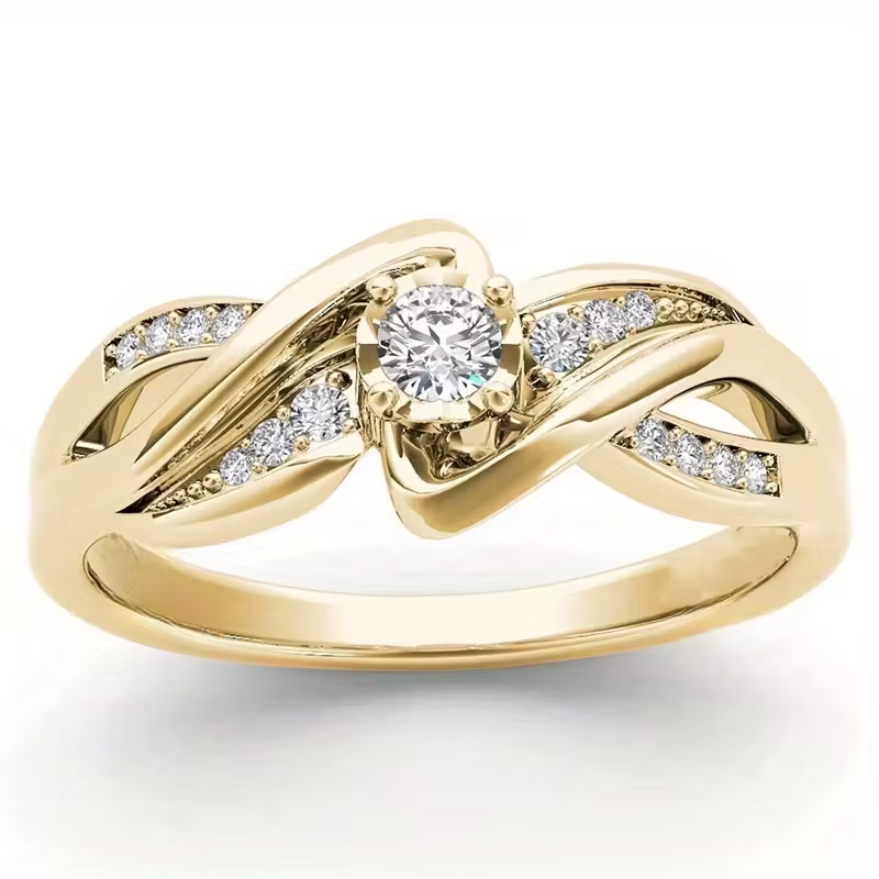 Classic Gold Ring with Timeless Appeal