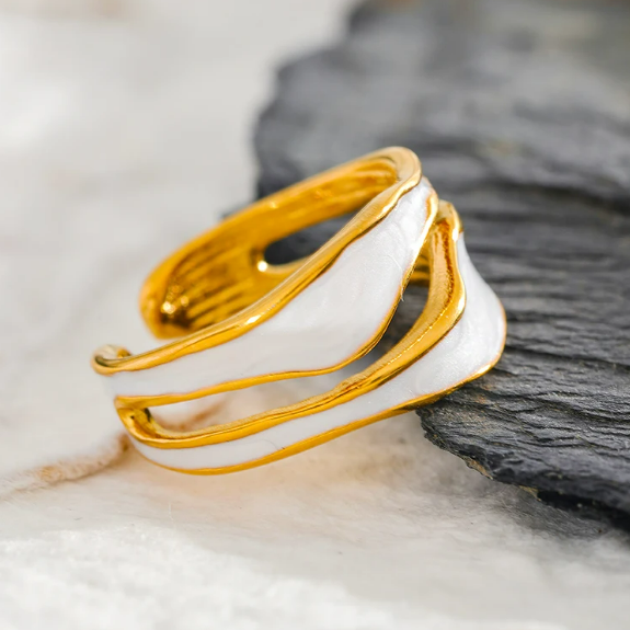 Beautiful Gold Ring with Unique Style