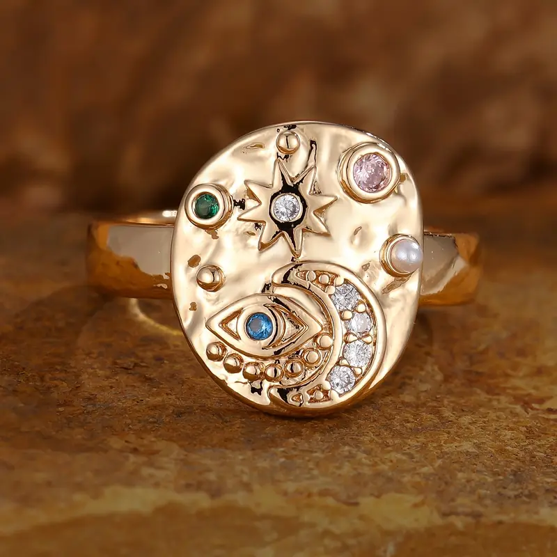 Beautiful Gold Ring with Unique Style