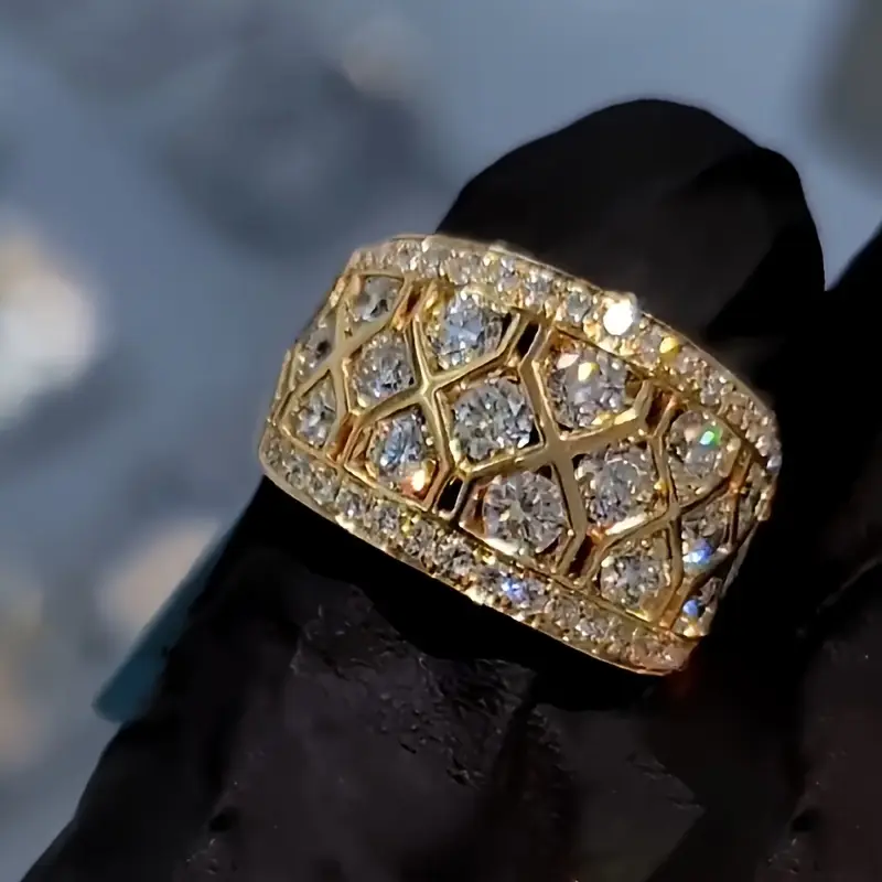 Beautiful Gold Ring with Unique Style