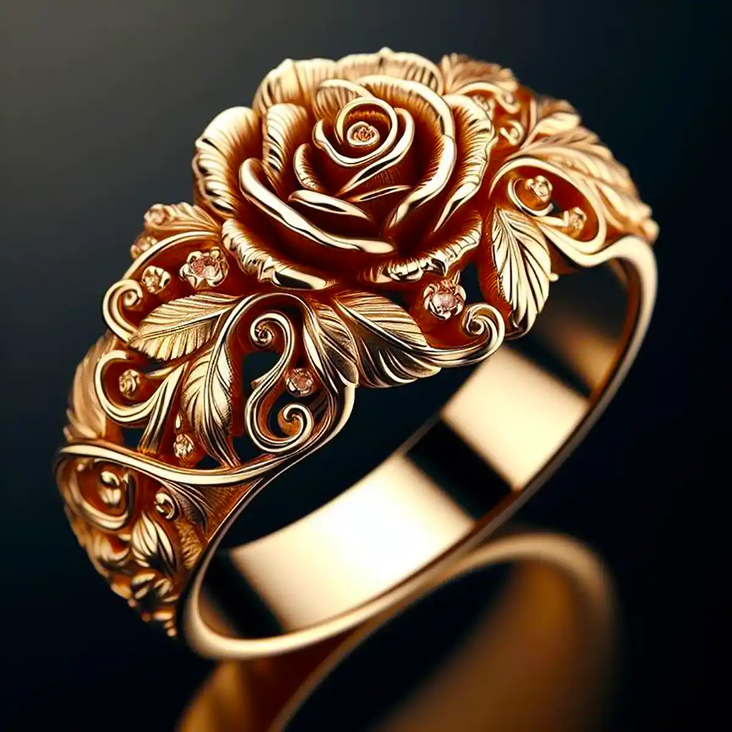 Charming Gold Ring for Any Occasion