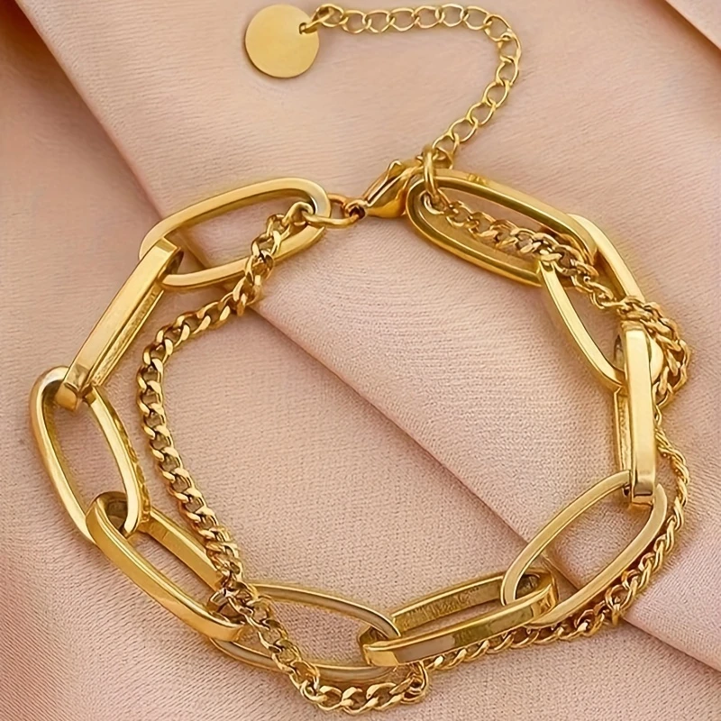 Beautiful Gold Bracelet with Unique Style