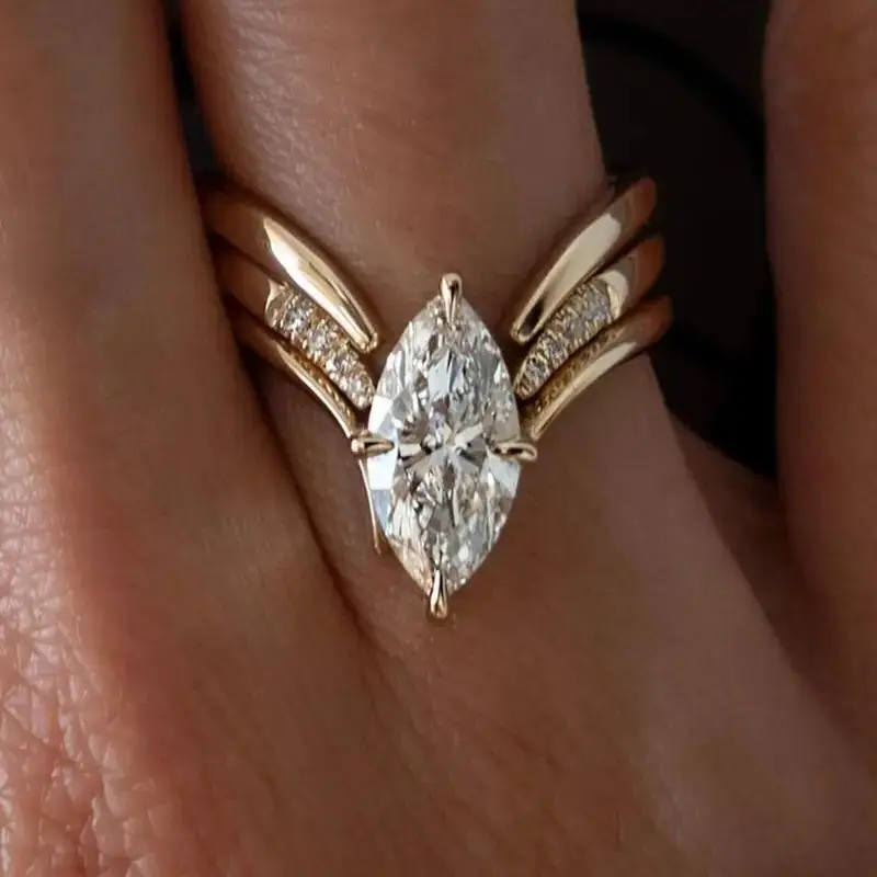 Beautiful Gold Ring with Unique Style